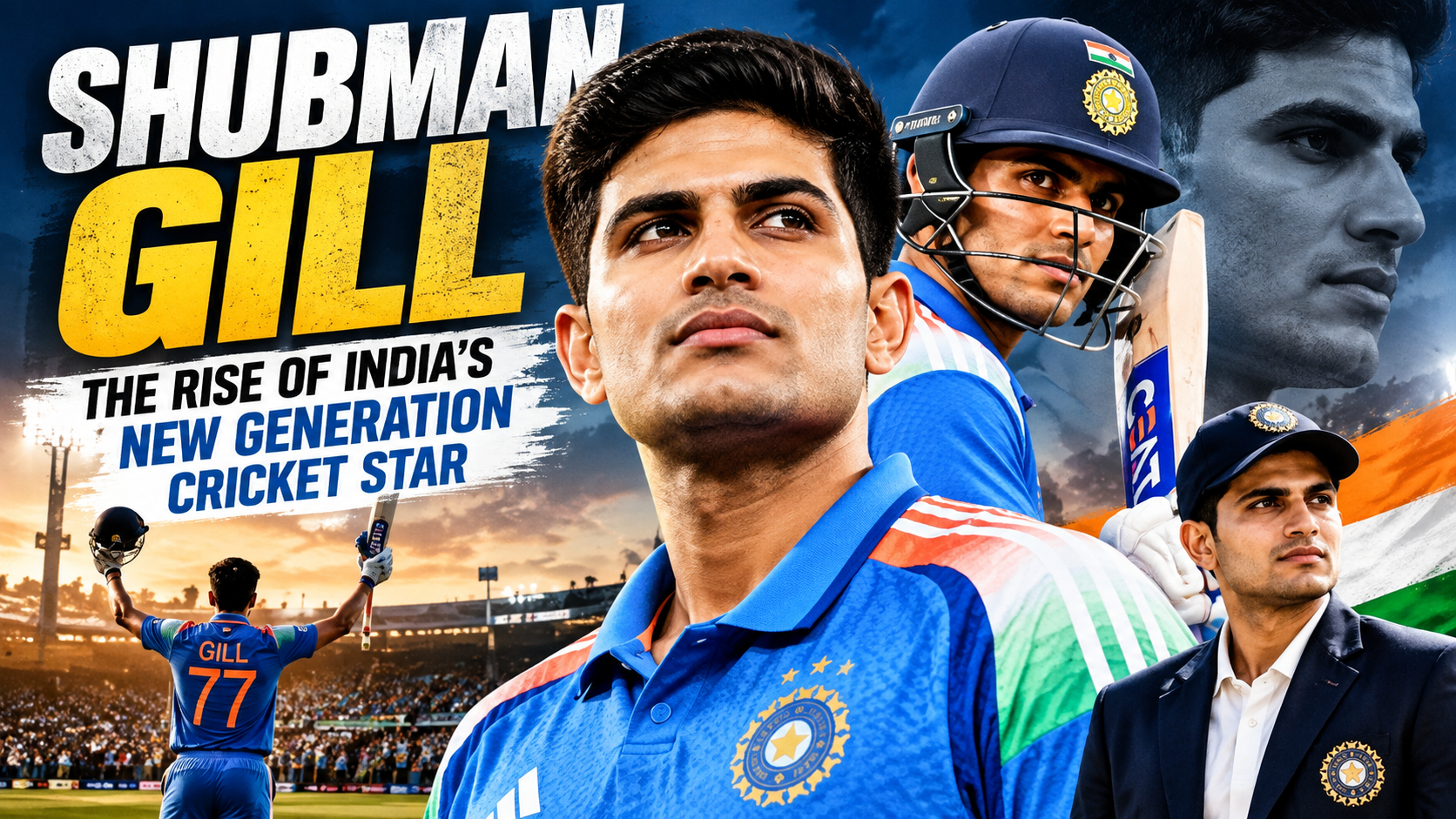 Shubman Gill: The Rise of India's New Generation Cricket Star